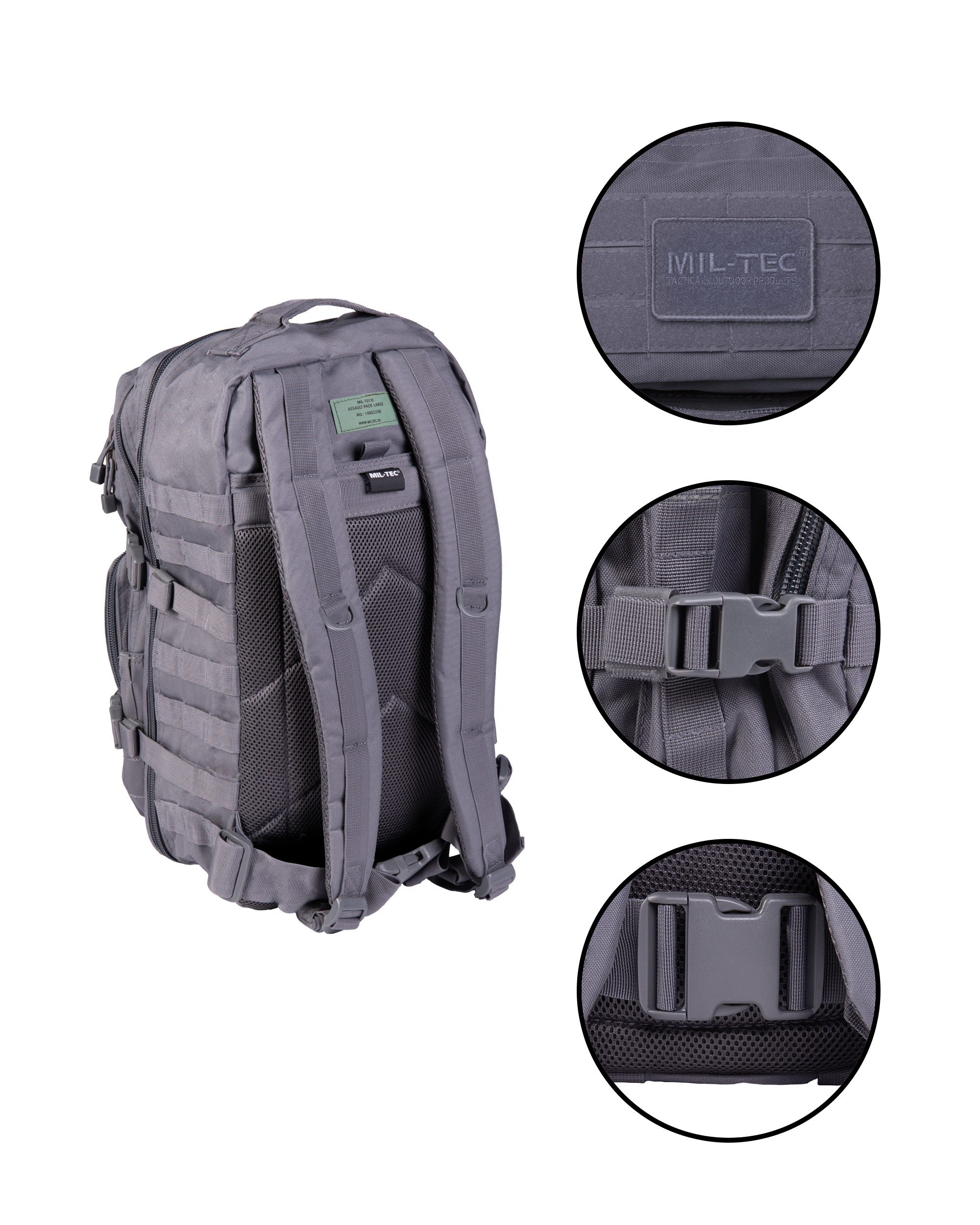 US Assault Pack Large Urban Grey
